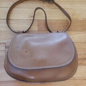 RARE!!! Marley Hodgson Vintage Tan Leather Bag (USED - GOOD condition)